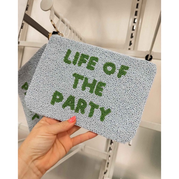 Life of the Party Beaded Clutch - kate spade new york x Target Blue/Green - Picture 5 of 9